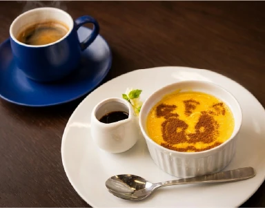 ヴァンくんプリンの写真